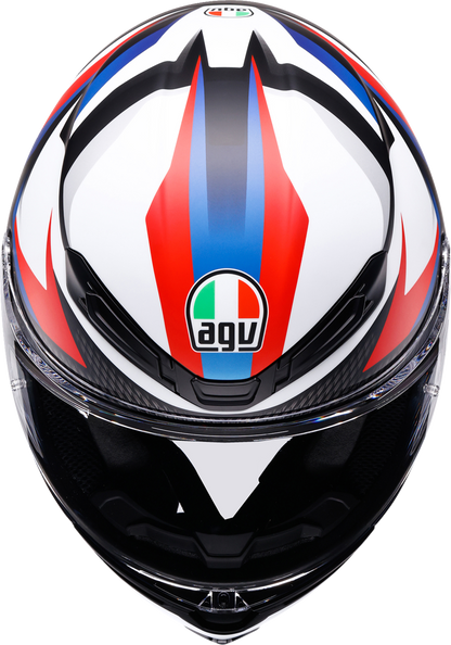AGV K6 S Helmet - Timewarp - Matte Black/Red/Blue - 2XL 2118395016-028-XXL