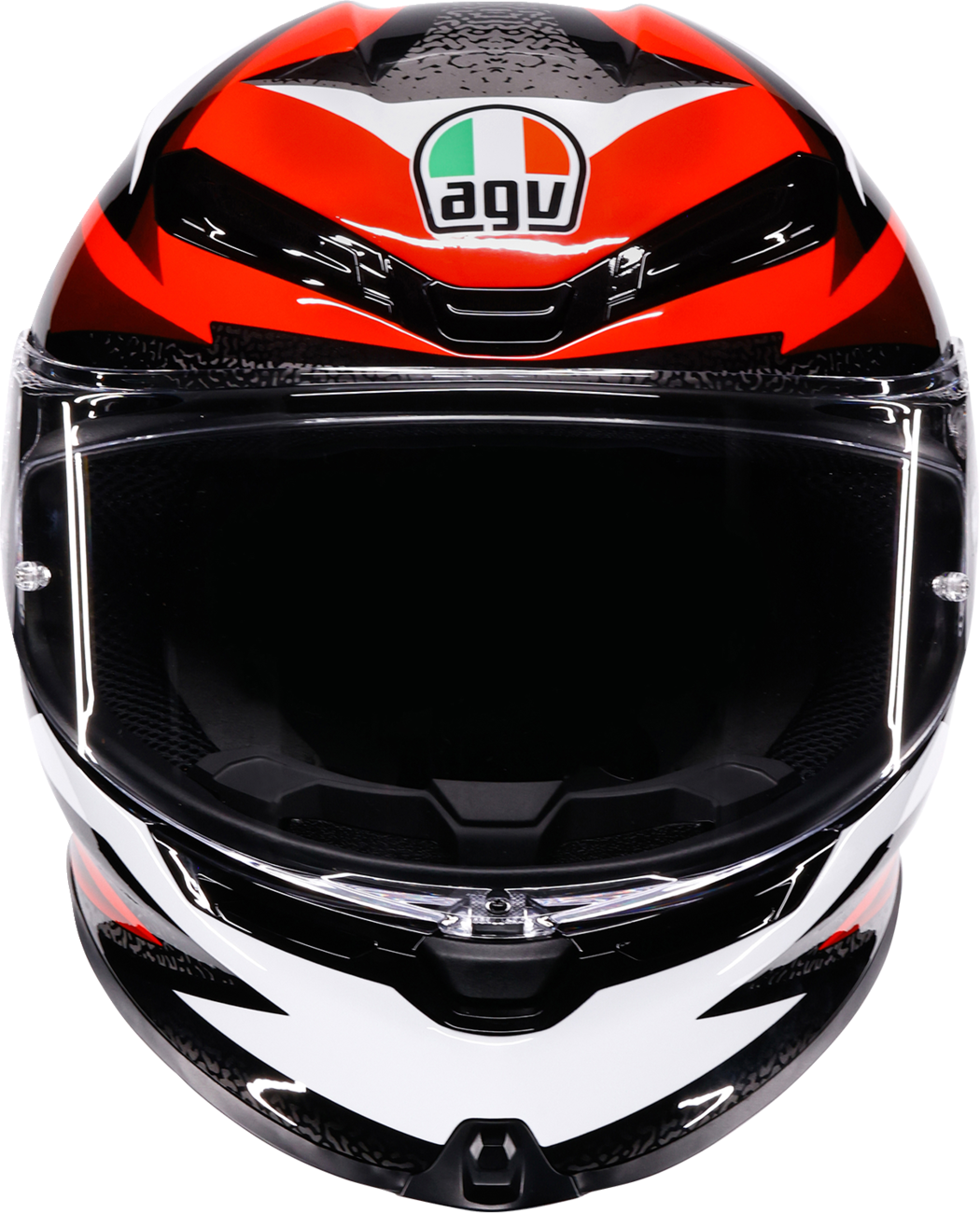 AGV K6 S Helmet - Braven - Black/Red/White - Medium 2118395016-029-M