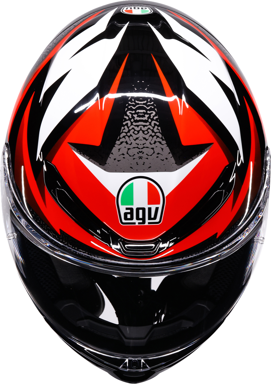 AGV K6 S Helmet - Braven - Black/Red/White - Large 2118395016-029-L