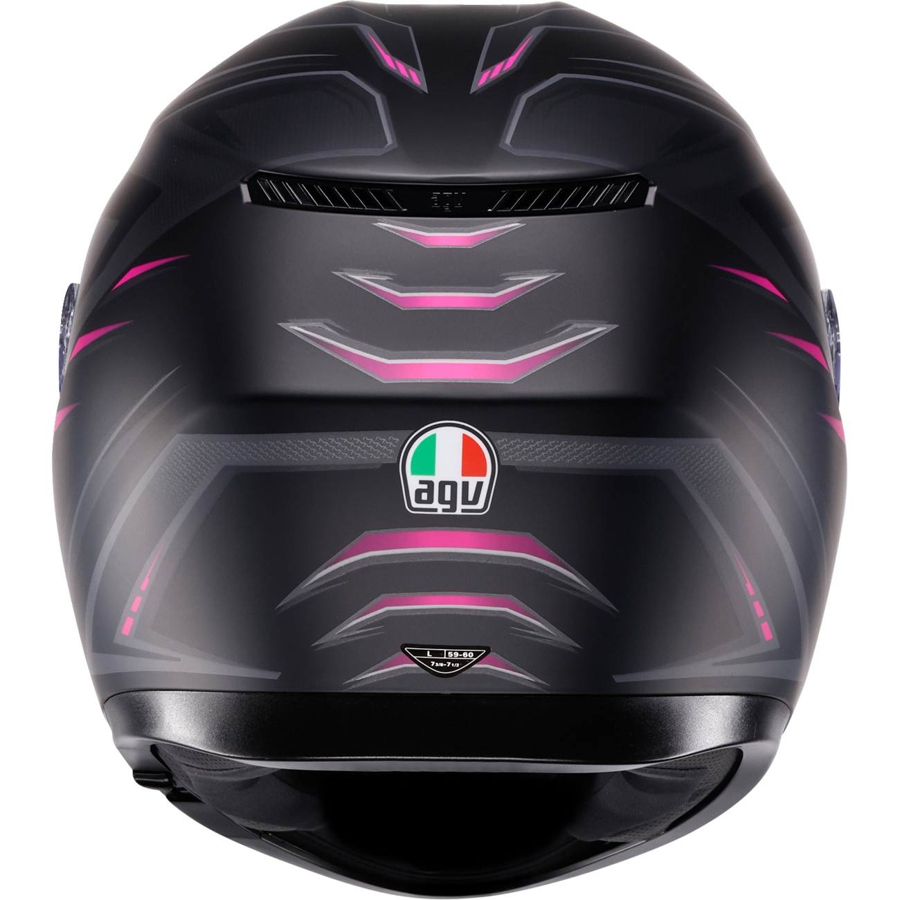 AGV K3 Helmet - Syth - Matte Black/Pink - Medium 2118381004-025-M