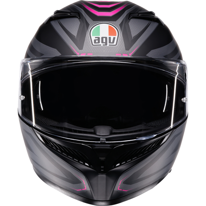 AGV K3 Helmet - Syth - Matte Black/Pink - Medium 2118381004-025-M