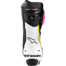 ALPINESTARS Supertech R Boots - Black/Magenta/White/Yellow - US 7.5 / EU 41 2220021-1634- 41