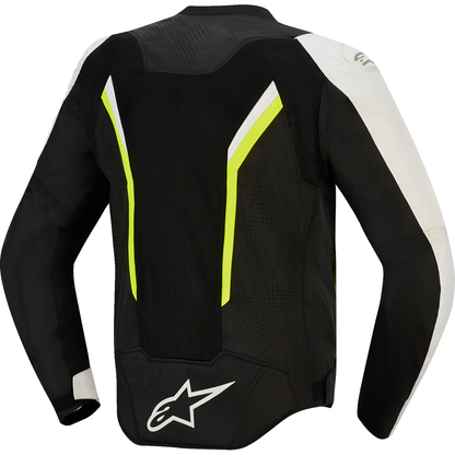 ALPINESTARS AST v3 Air Jacket - Black/Silver/Yellow Fluo - 3XL 3300426-159-3XL