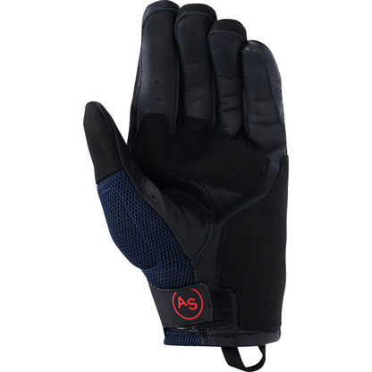 ALPINESTARS Manti Air Gloves - Deep Blue/Fluo Red/Asphalt - XL 3570225-7196-XL