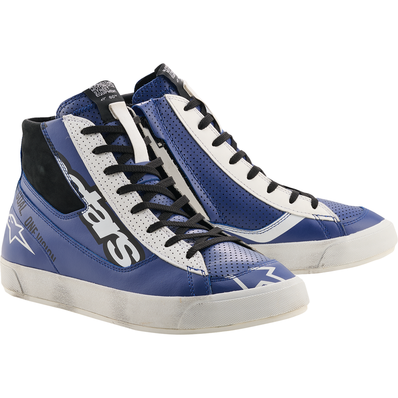 ALPINESTARS Stated Flair Shoes - Blue/White/Black - US 13.5 2541326-7315-135