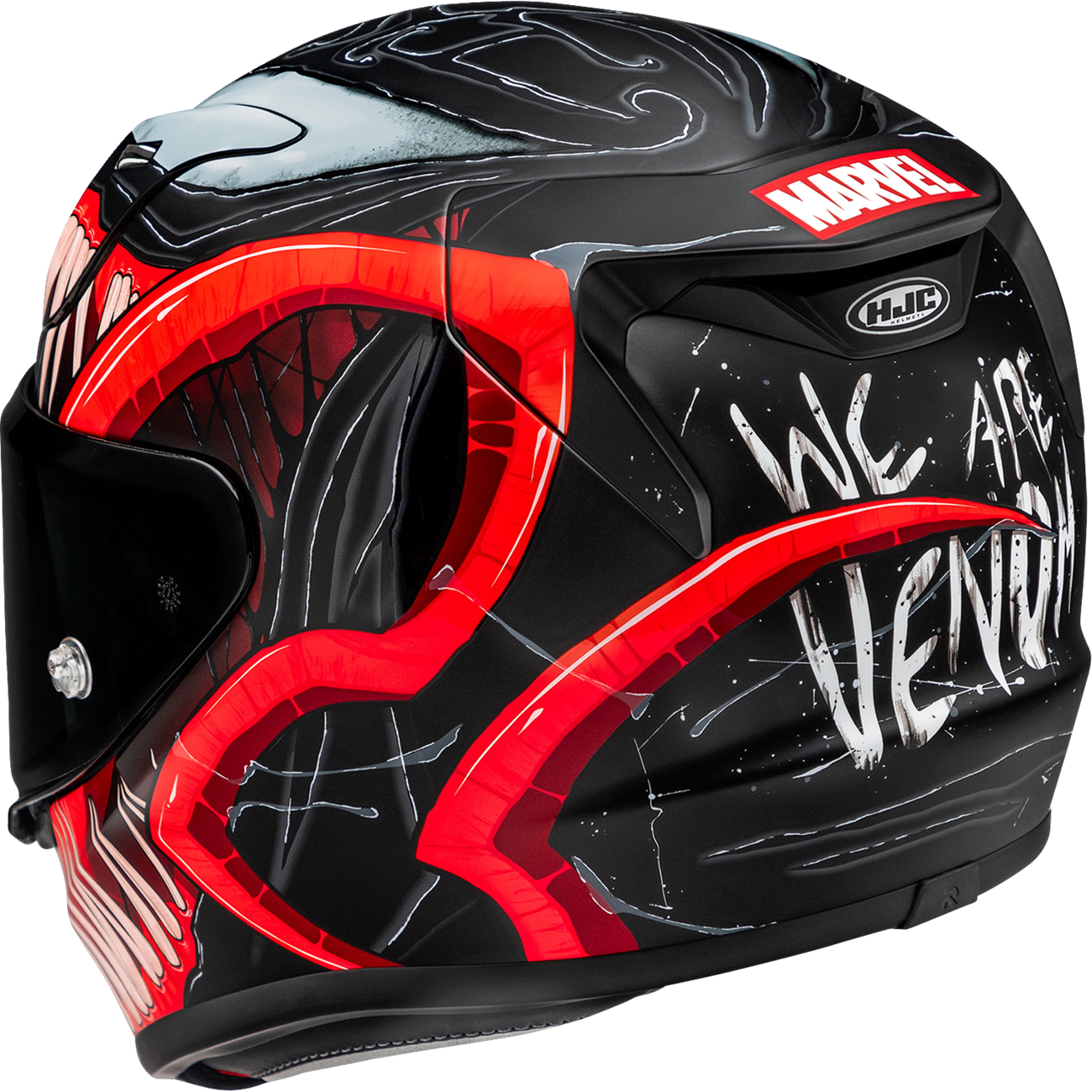 HJC RPHA 12N Helmet - Marvel - Venom 3 - MC1SF - 2XL FA53NUS8ES1V