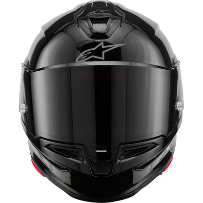 ALPINESTARS Supertech R7 Helmet - 22.06 - Solid - Gloss Black - XS 8202126-1180-XS