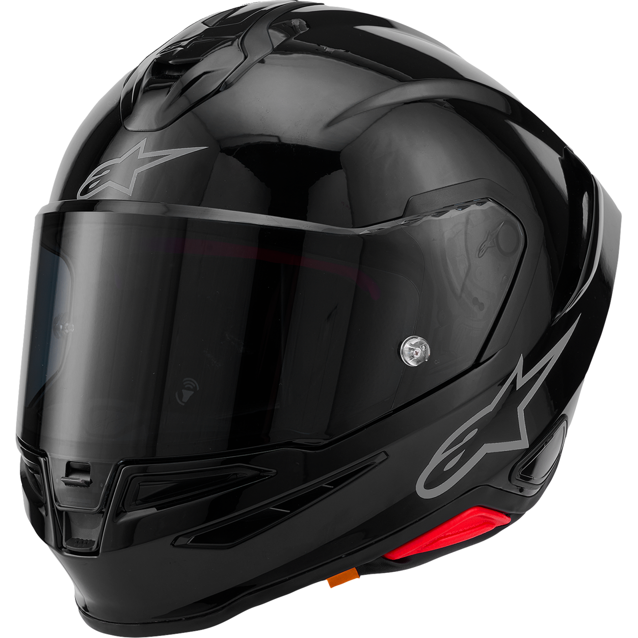 ALPINESTARS Supertech R7 Helmet - 22.06 - Solid - Gloss Black - 2XL 8202126-1180-2XL