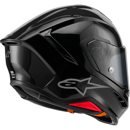 ALPINESTARS Supertech R7 Helmet - 22.06 - Solid - Gloss Black - 2XL 8202126-1180-2XL