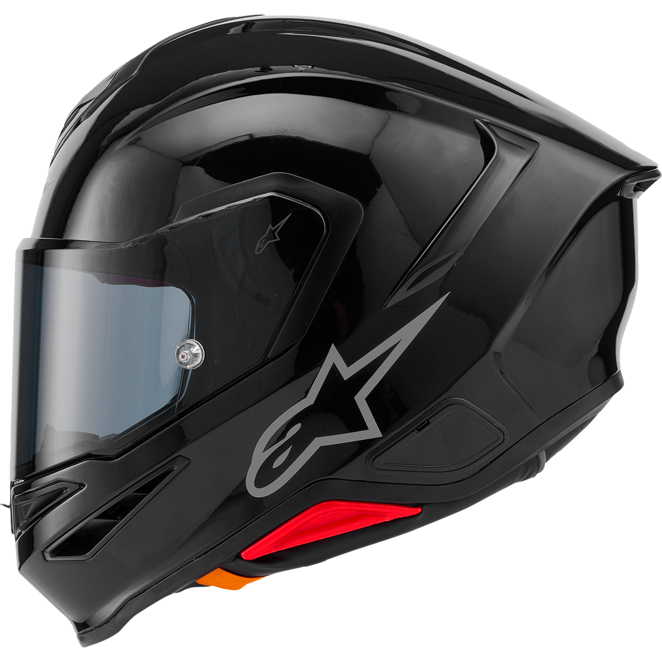 ALPINESTARS Supertech R7 Helmet - 22.06 - Solid - Gloss Black - 2XL 8202126-1180-2XL
