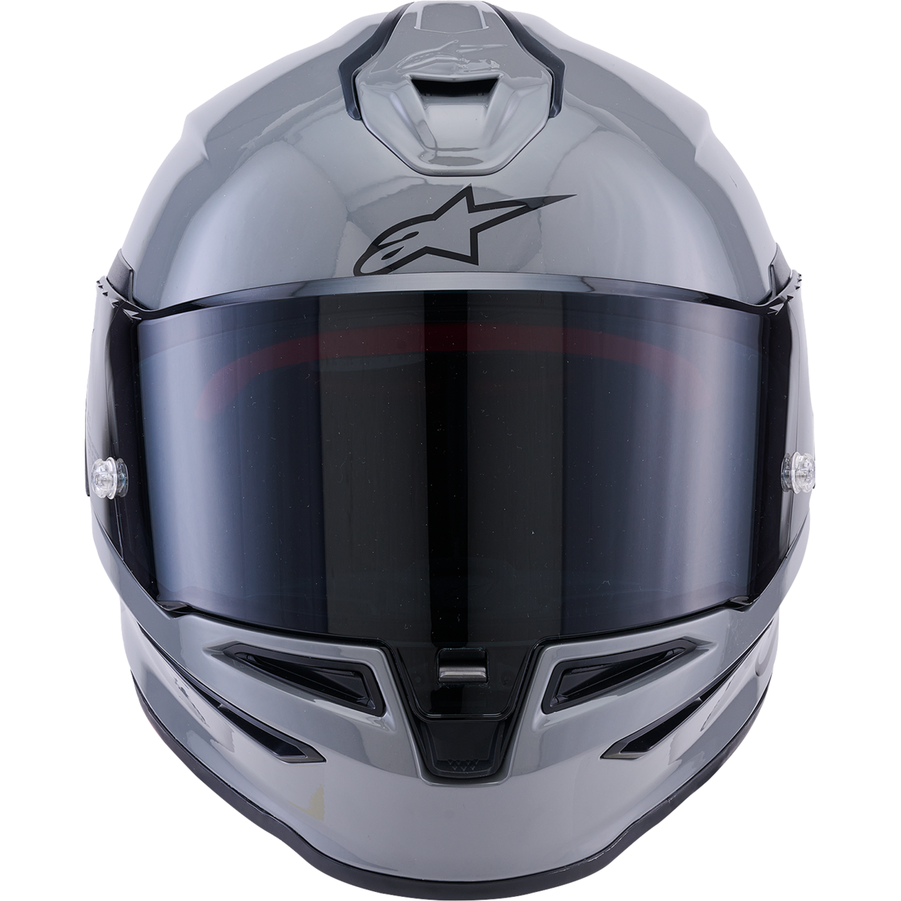 ALPINESTARS Supertech R7 Helmet - 22.06 - Solid - Gloss Gray - XS 8202126-1635-XS