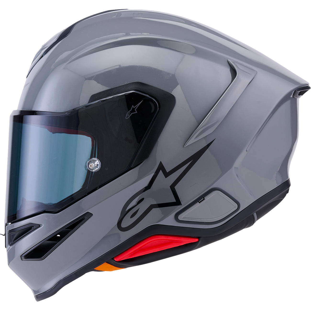 ALPINESTARS Supertech R7 Helmet - 22.06 - Solid - Gloss Gray - XS 8202126-1635-XS