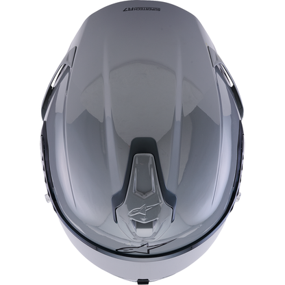 ALPINESTARS Supertech R7 Helmet - 22.06 - Solid - Gloss Gray - XS 8202126-1635-XS