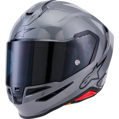 ALPINESTARS Supertech R7 Helmet - 22.06 - Solid - Gloss Gray - 2XL 8202126-1635-2XL