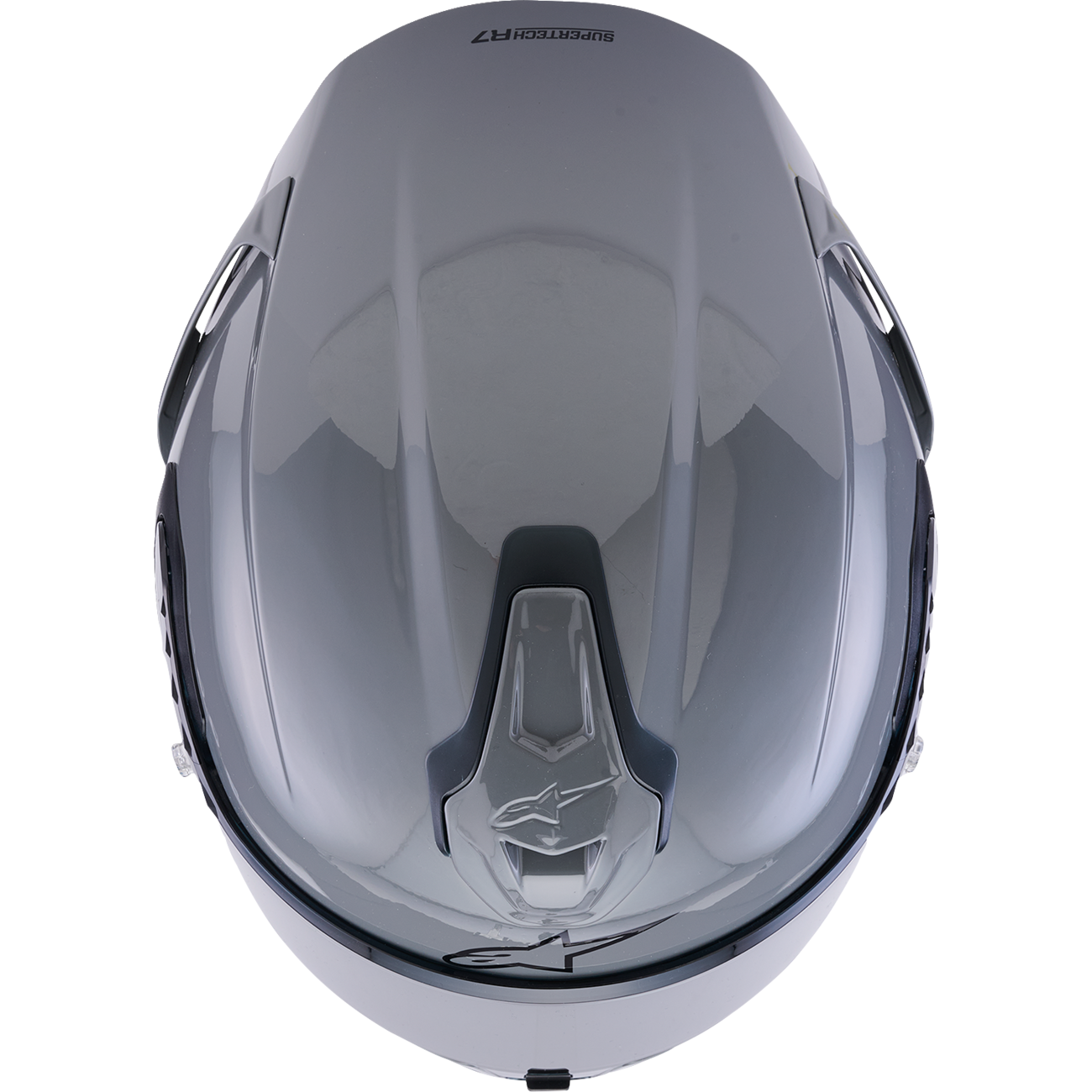 ALPINESTARS Supertech R7 Helmet - 22.06 - Solid - Gloss Gray - 2XL 8202126-1635-2XL