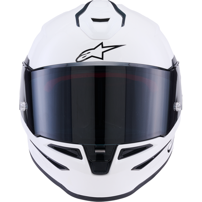 ALPINESTARS Supertech R7 Helmet - 22.06 - Solid - Gloss White - 2XL 8202126-2180-2XL