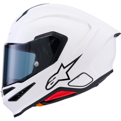 ALPINESTARS Supertech R7 Helmet - 22.06 - Solid - Gloss White - 2XL 8202126-2180-2XL