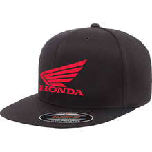 FACTORY EFFEX Honda Big Wing Hat - Black - Small/Medium 29-86314