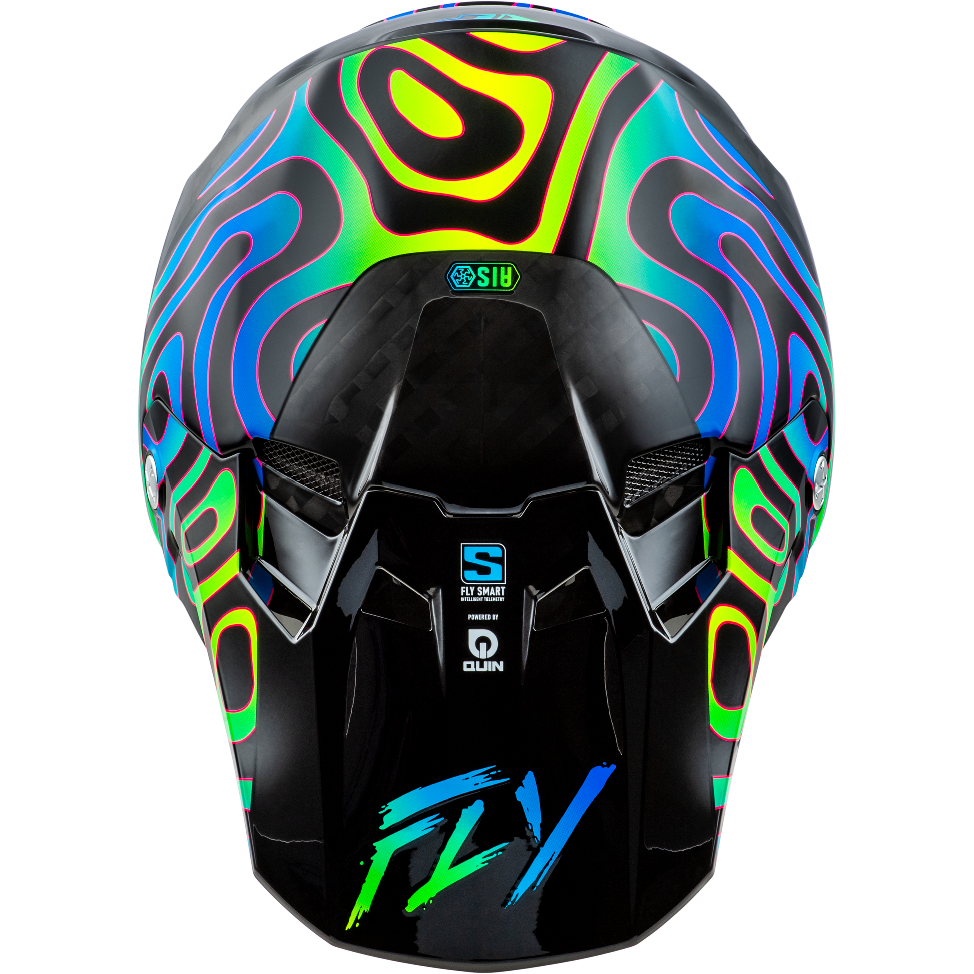 Yth Formula S Carbon Zen Hlmt Black Carbon/Blue/Yellow Yl