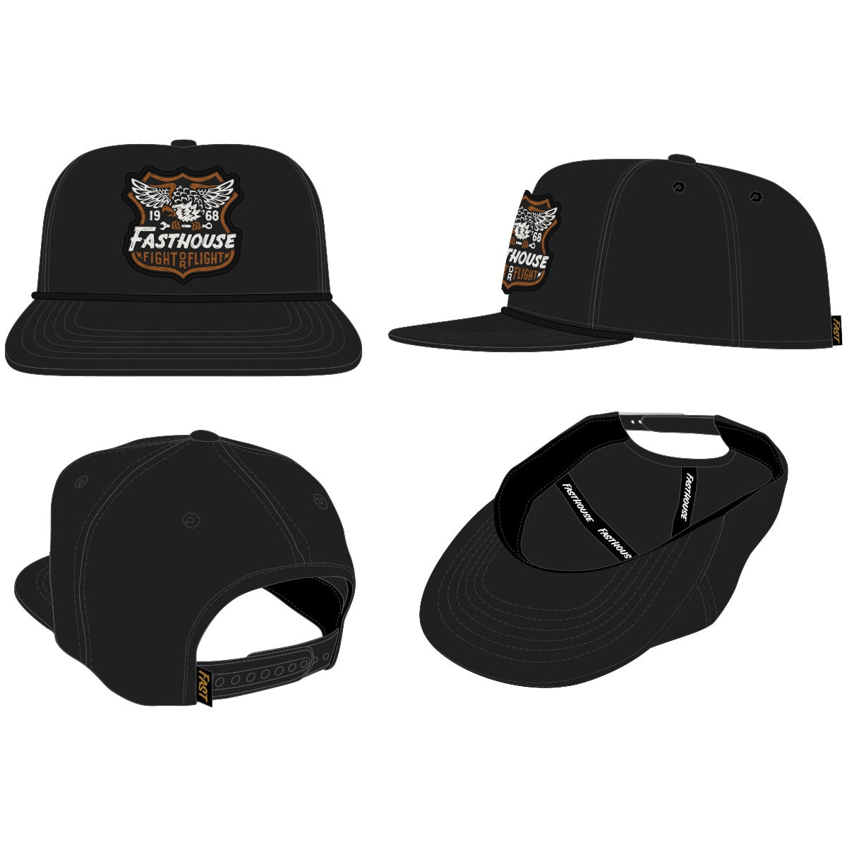 TALON HAT BLK OS