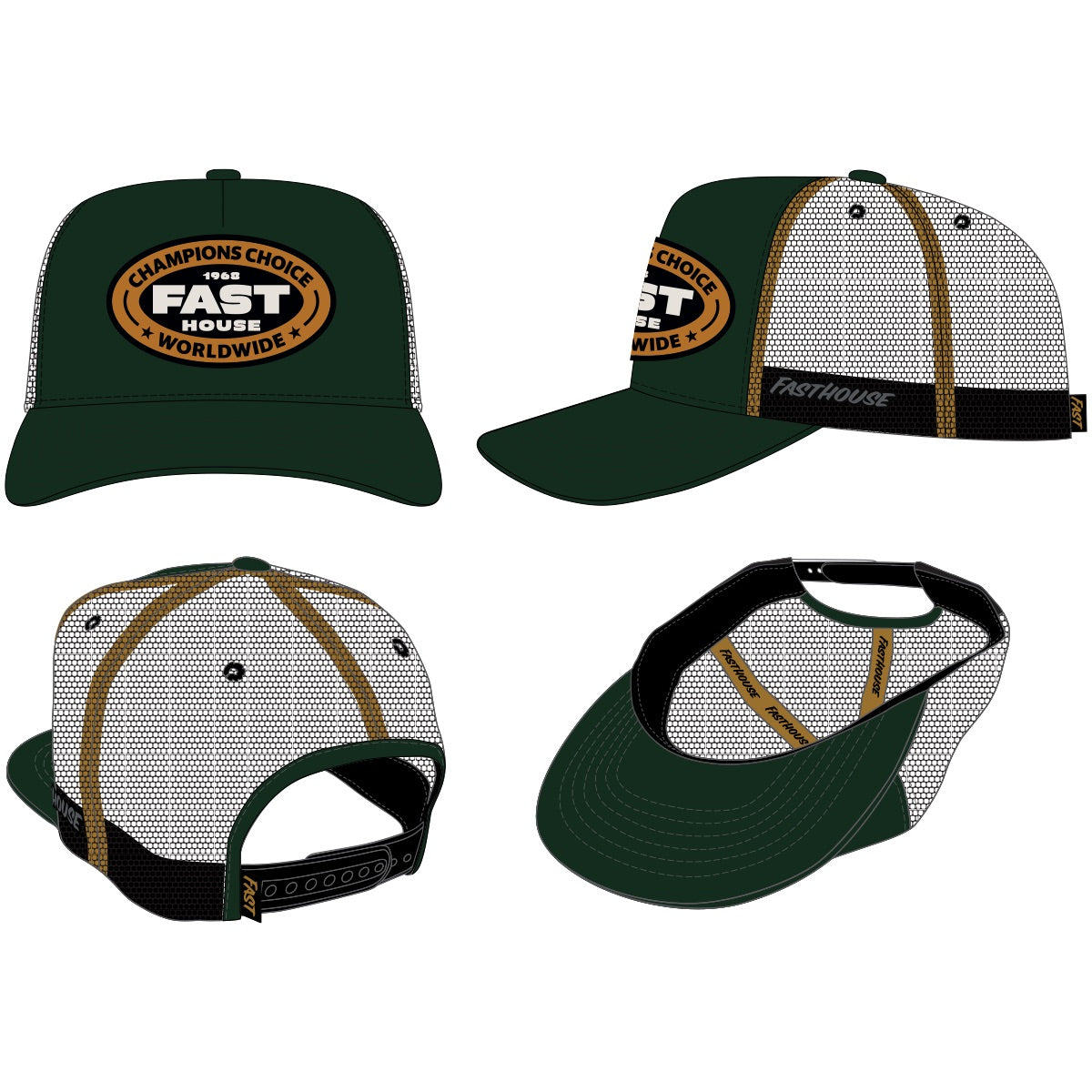 PETROL HAT GREEN OS