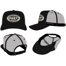 PETROL HAT BLK OS