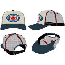 PETROL HAT CHALK/INDIGO OS