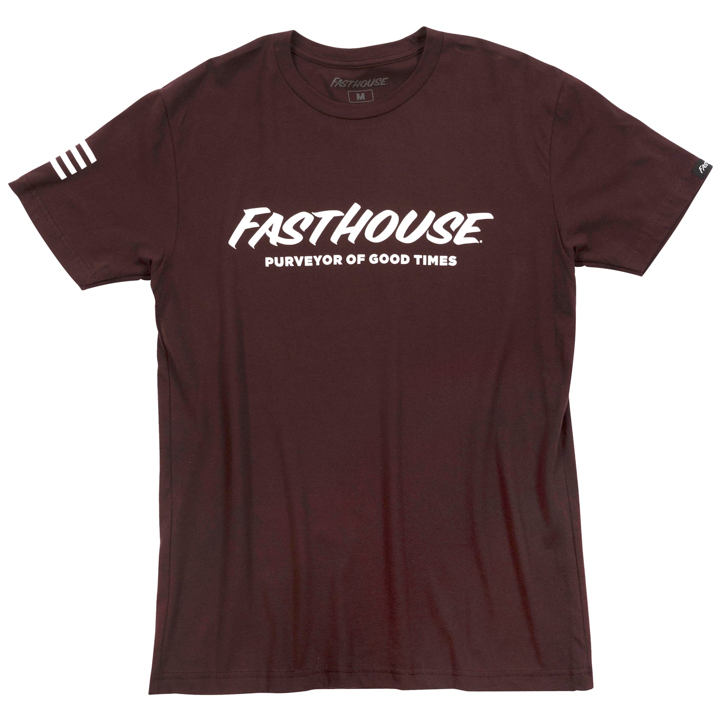 LOGO TEE OXBLOOD SML