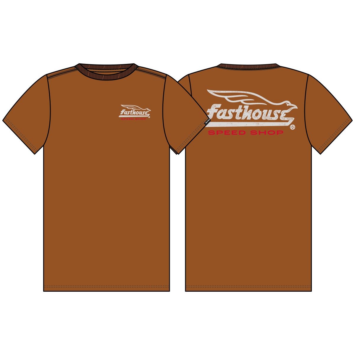 GILMORE SS TEE RUST SM