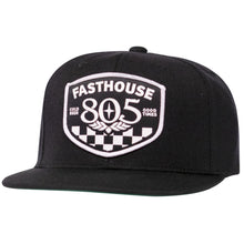 805; PITSTOP HAT  BLACK OS