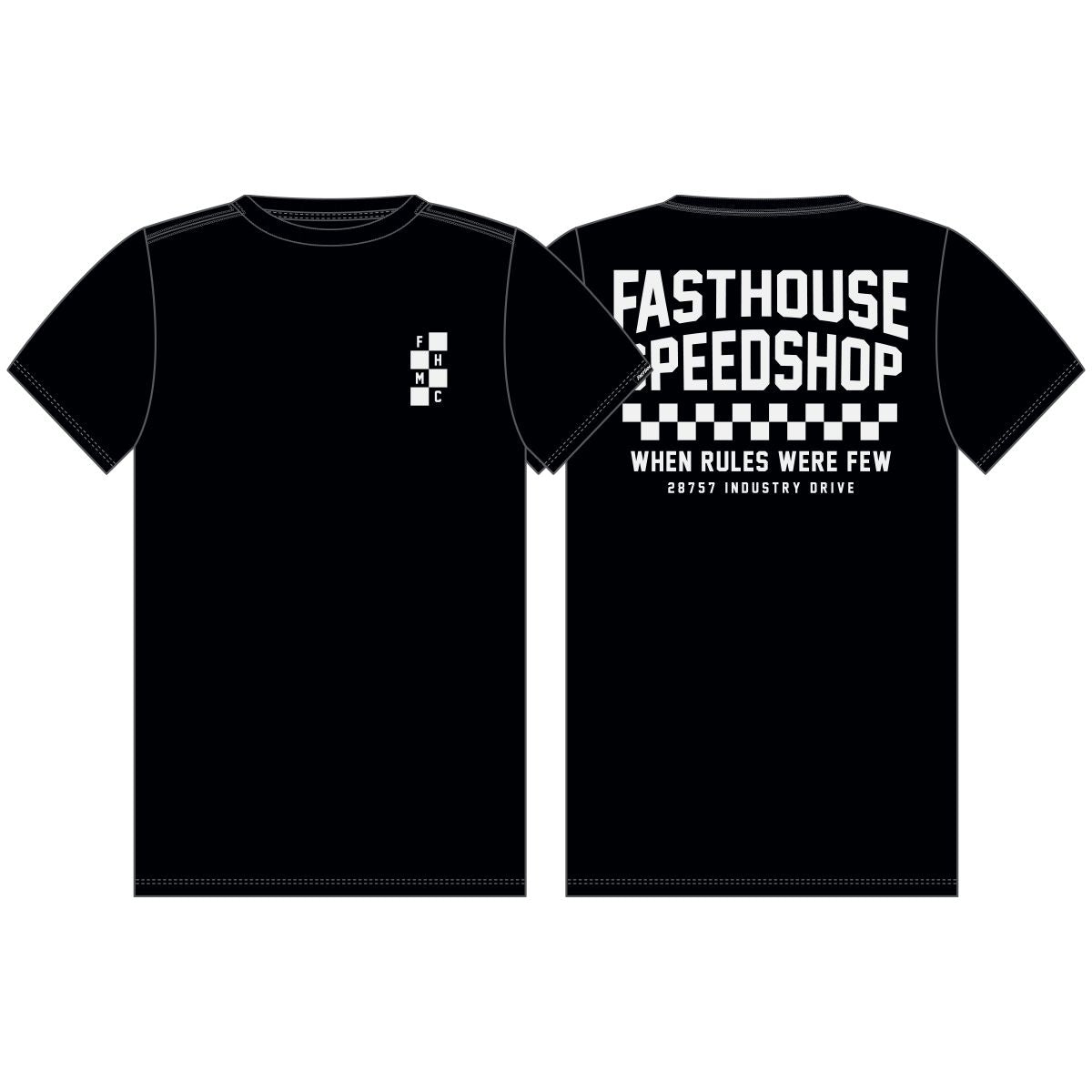 CHALET SS TEE BLACK SM