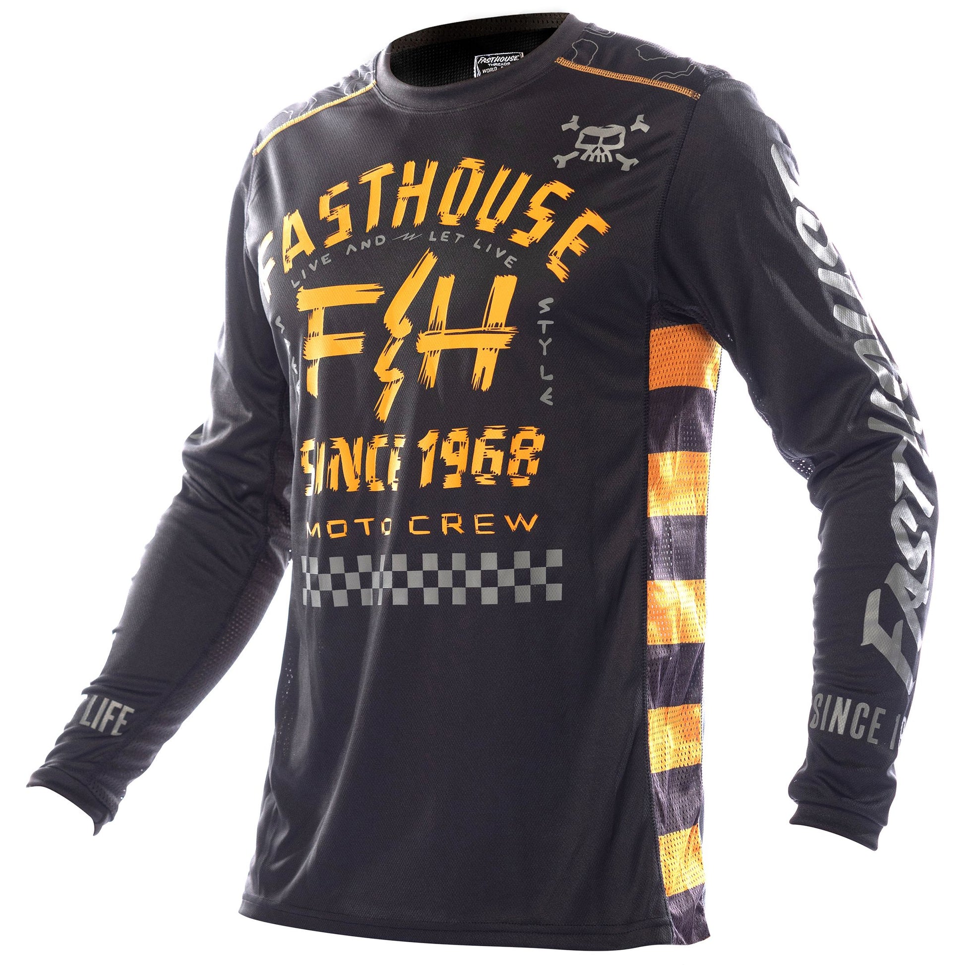 OFF-ROAD JERSEY BLK/AMBER SM