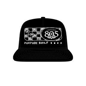 805 PURPOSE HAT BLACK OS