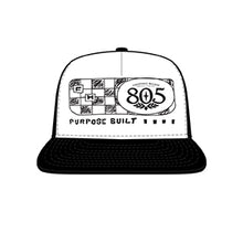 805 PURPOSE HAT WHITE OS
