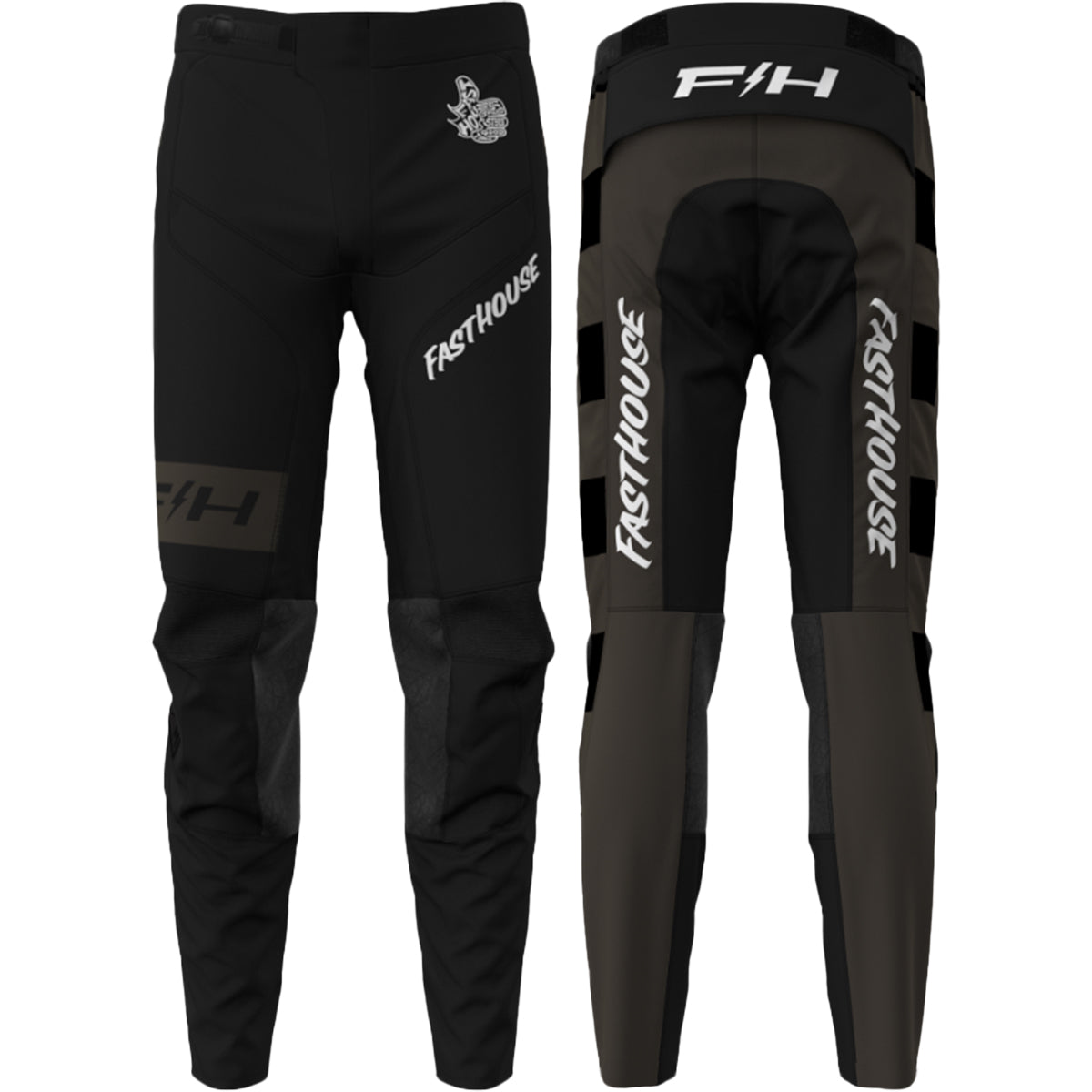 GRNDHS CLUB PANT BLK/GRY 28