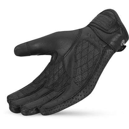NOVA WMN LTHR GLOVE BLK SML