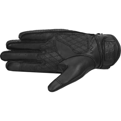 NOVA WMN LTHR GLOVE BLK SML