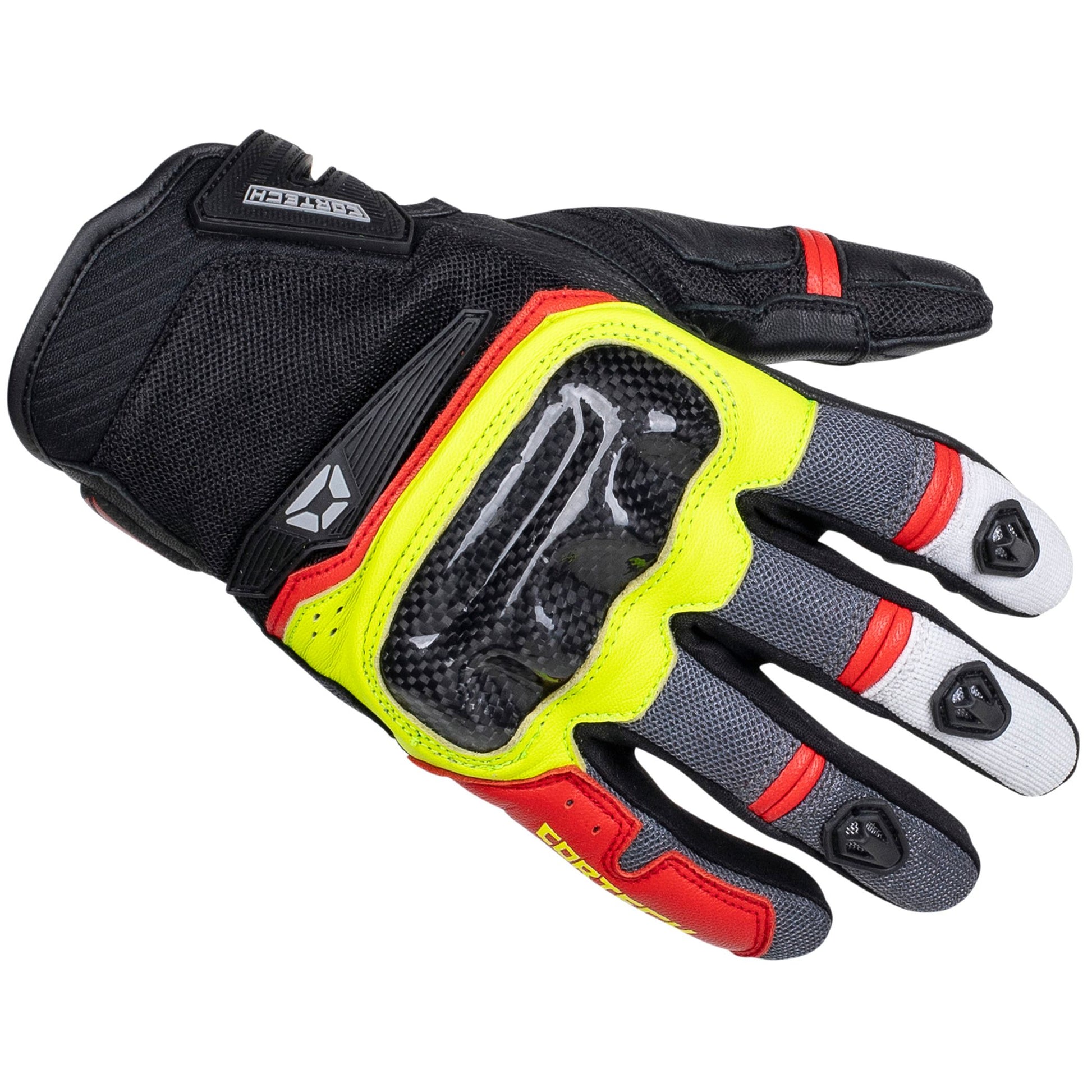 SONIC-FLO GLOVE RED/HVZ SML