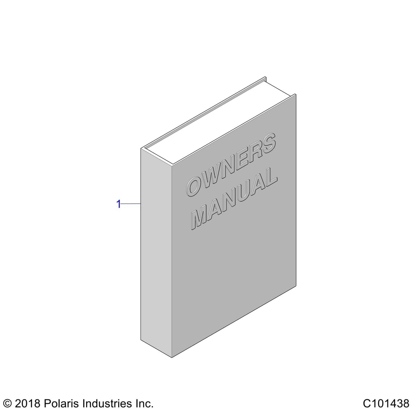 Polaris ATV MAN-OWN, 19 ATV 570 TRC, Genuine OEM Part 9929245, Qty 1