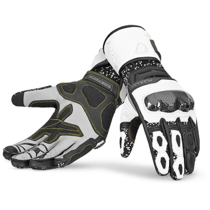 REVO RR V2 GLOVE BK/WT SML