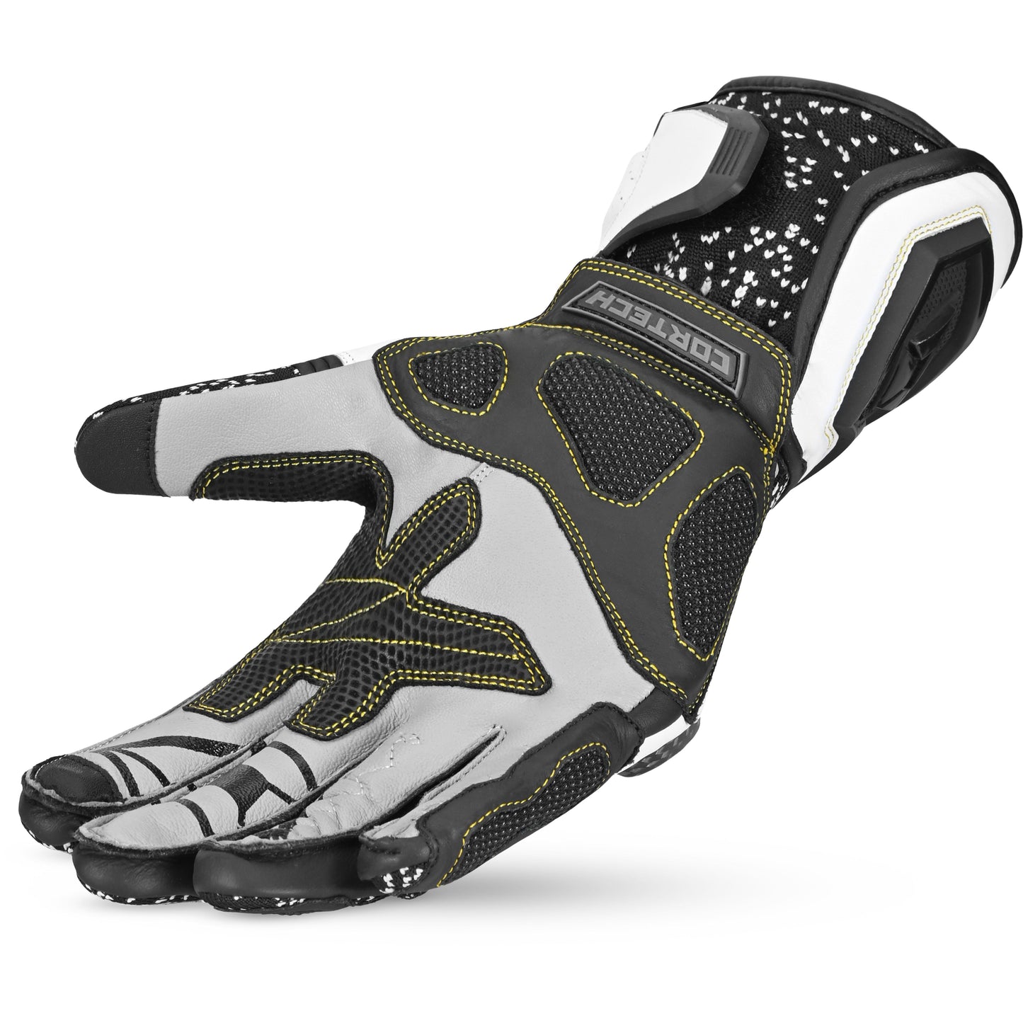 REVO RR V2 GLOVE BK/WT SML