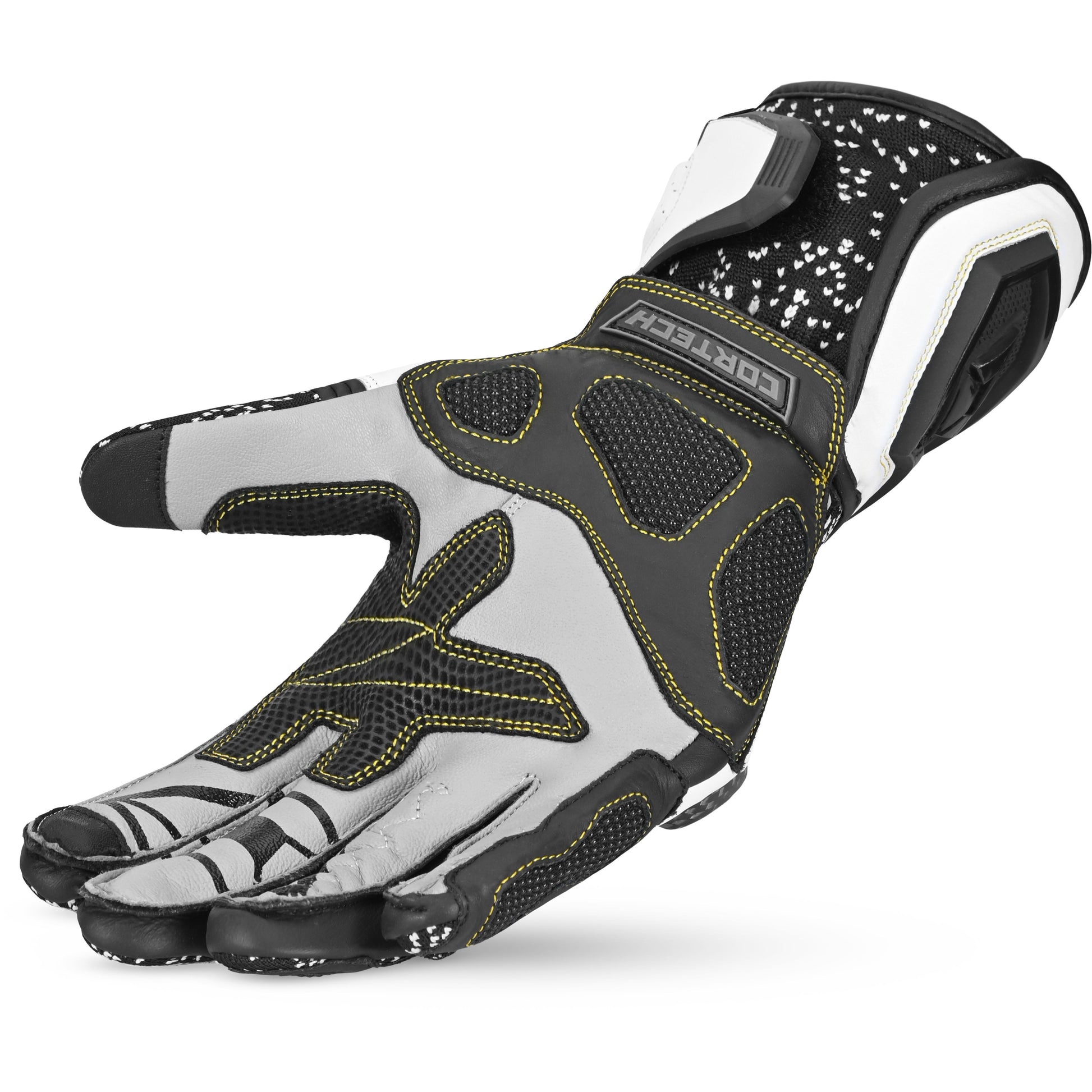 REVO RR V2 GLOVE BK/WT SML