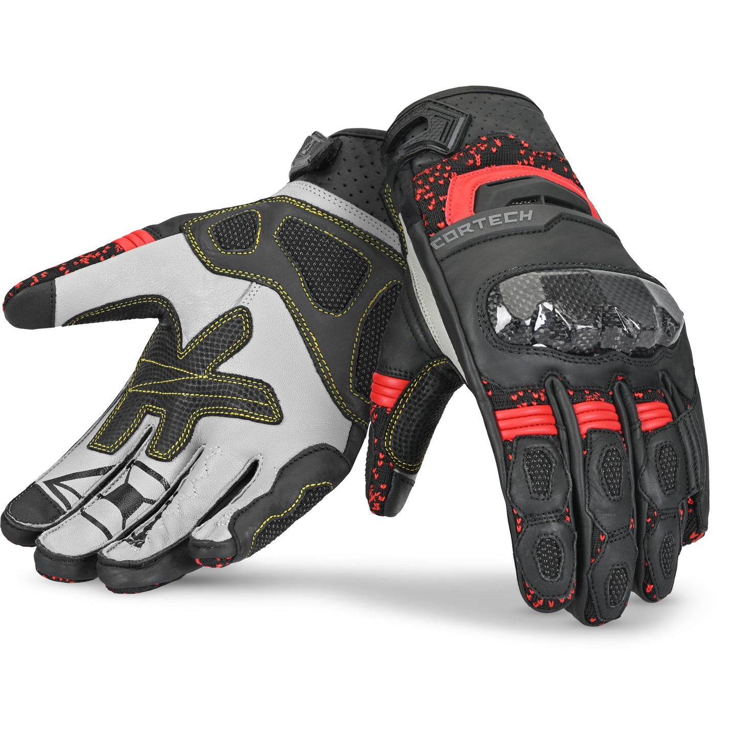 REVO ST V2 GLOVE BK/RD SML