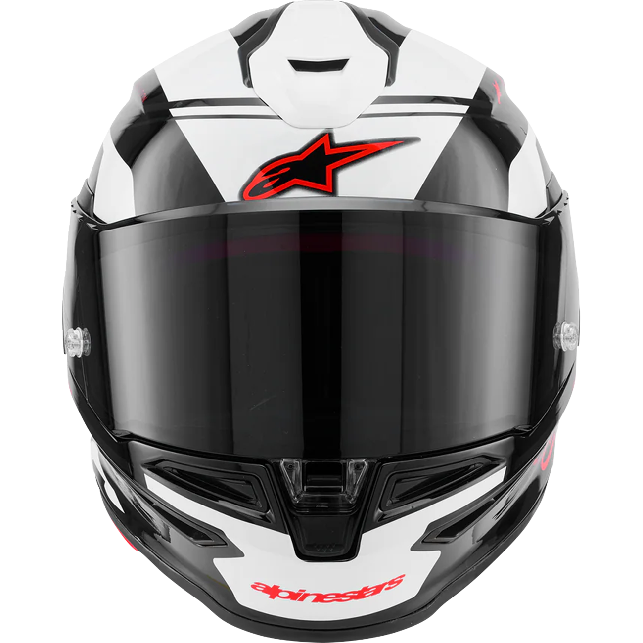 ALPINESTARS Supertech R7 Helmet - 22.06 - A-Core - Gloss Black/White/Red - 2XL 8203426-1353-2XL