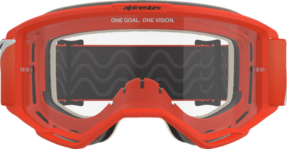 ALPINESTARS GOGGLES Vision 5 Goggle - Corp - Orange - Clear Lens 5101725-430