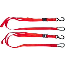 1" X 6' Tie Down Red 2/Pk