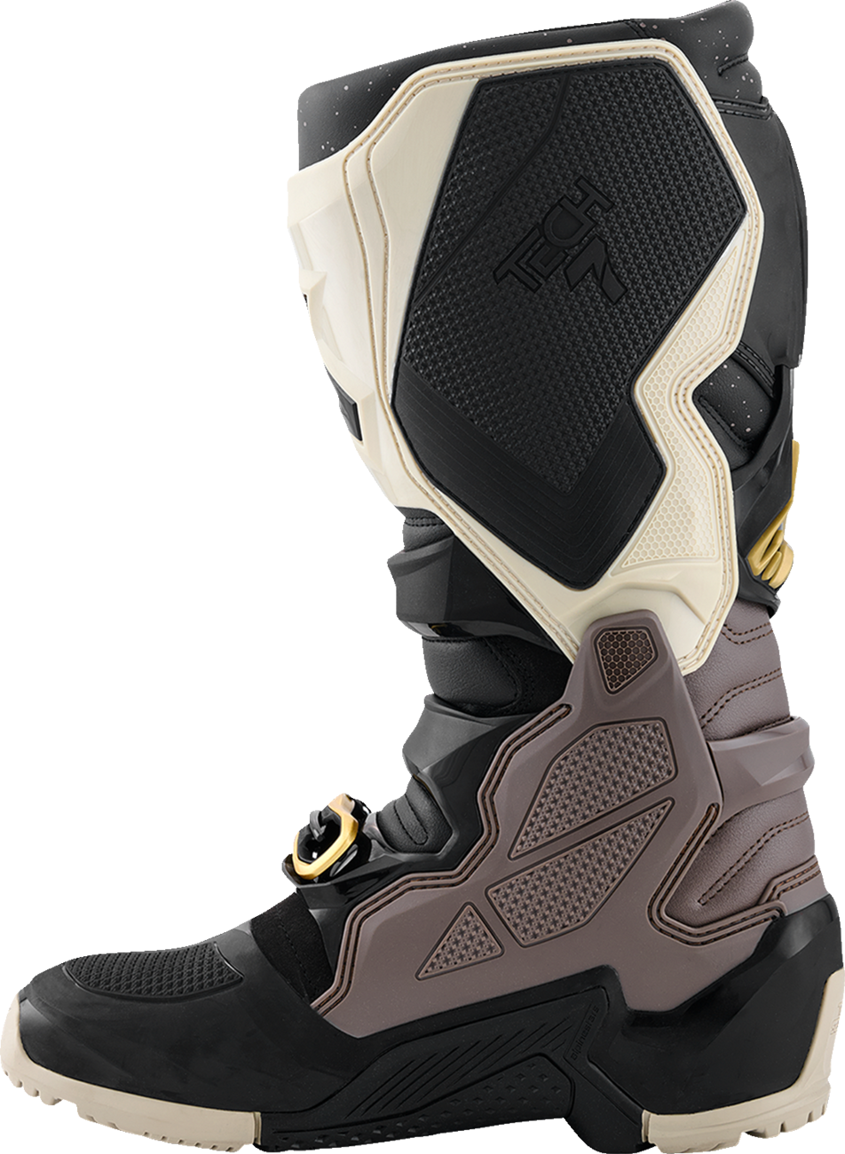 ALPINESTARS Tech 7 Enduro Drystar® Boots - Black/Dark Gray/Gold - US 11 / EU 45.5 2010526-1558-11