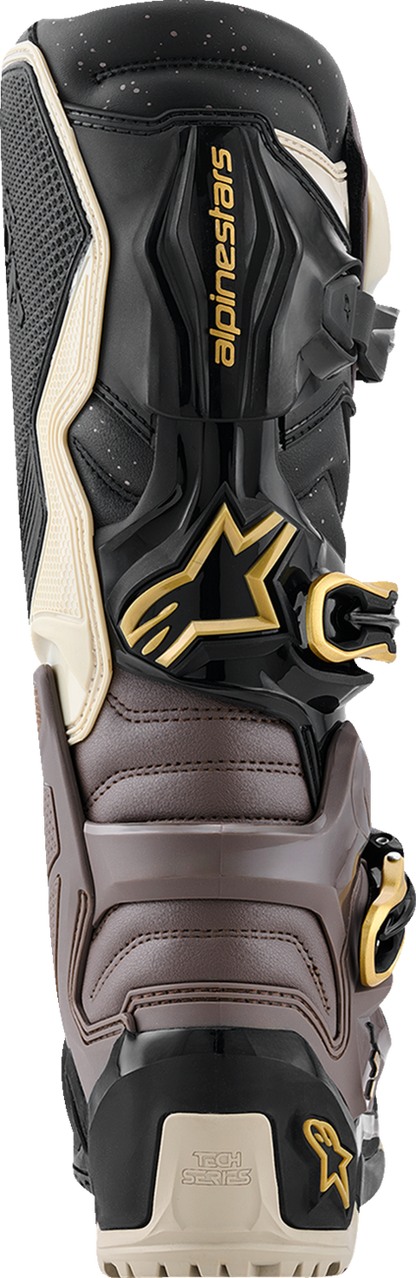 ALPINESTARS Tech 7 Enduro Drystar® Boots - Black/Dark Gray/Gold - US 13 / EU 48 2010526-1558-13