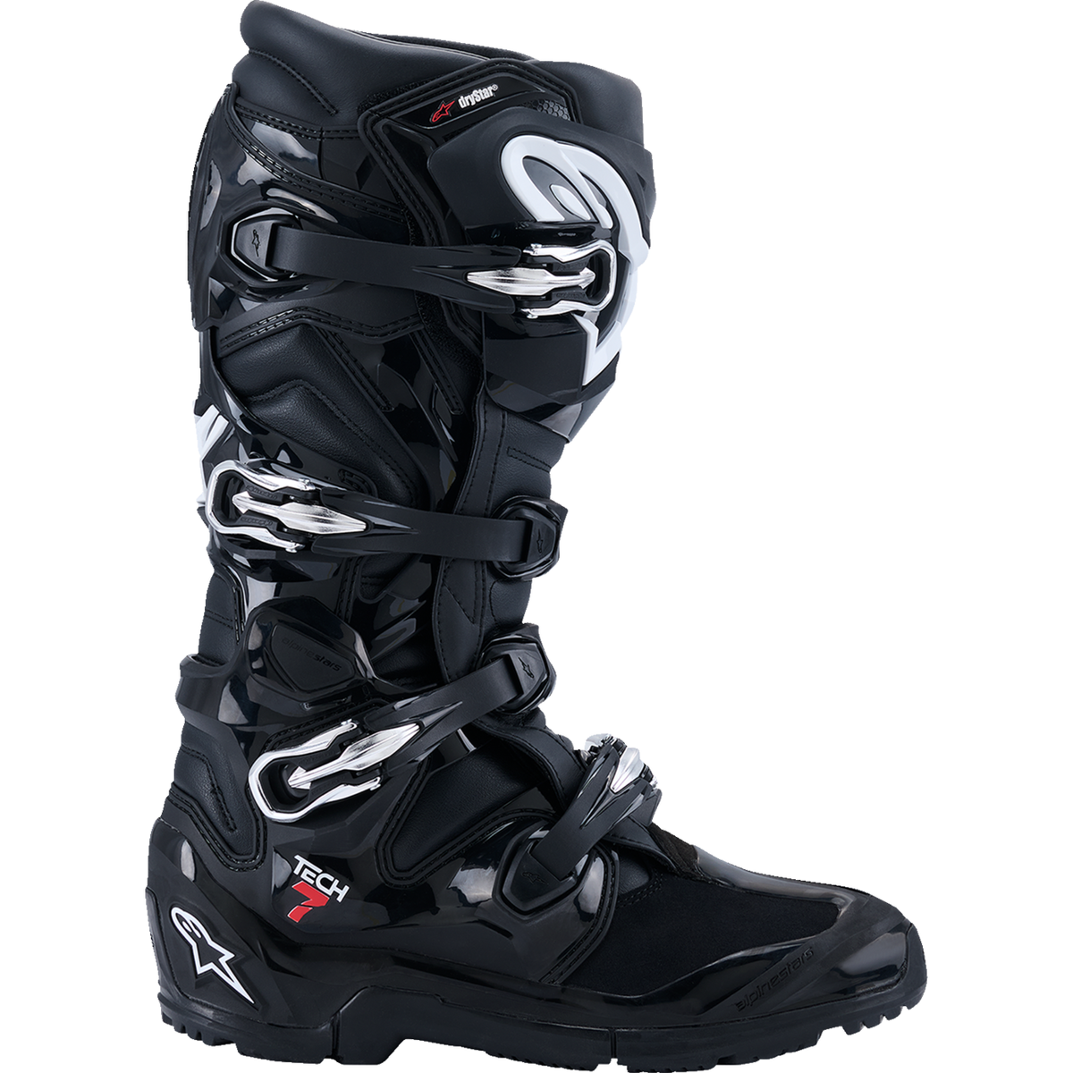 ALPINESTARS Tech 7 Enduro Drystar® Boots - Black - US 8 / EU 42 2010526-10-8