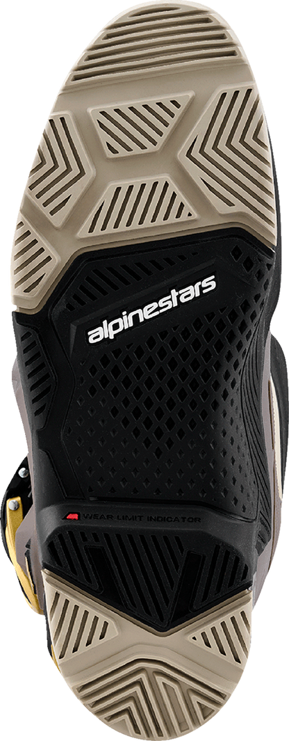 ALPINESTARS Tech 7 Enduro Drystar® Boots - Black/Dark Gray/Gold - US 14 / EU 49.5 2010526-1558-14